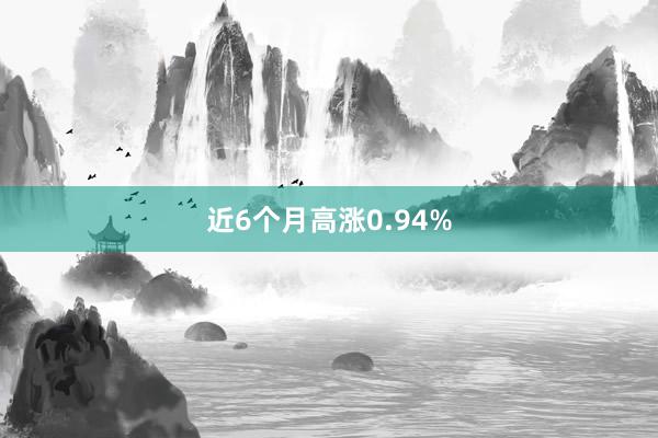 近6个月高涨0.94%