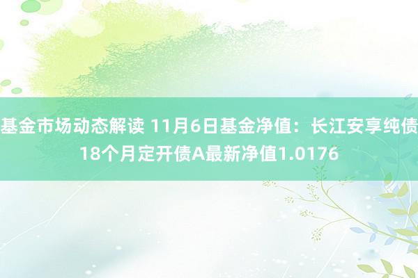 基金市场动态解读 11月6日基金净值：长江安享纯债18个月定开债A最新净值1.0176