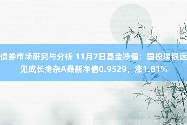 债券市场研究与分析 11月7日基金净值：国投瑞银远见成长搀杂A最新净值0.9529，涨1.81%