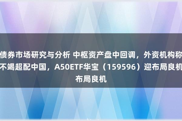 债券市场研究与分析 中枢资产盘中回调，外资机构称不竭超配中国，A50ETF华宝（159596）迎布局良机